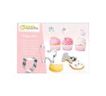 Boîte créative, Happy Cakes, Recettes et accessoires, Chats - Rose