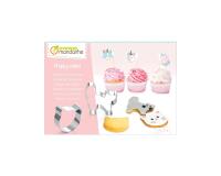 Boîte créative, Happy Cakes, Recettes et accessoires, Chats - Rose