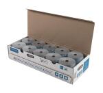 Rotolo per registratore di cassa 80x80mm - 76mt - rotolo termico da 52g - Safe Contact. - Grigio chiaro|