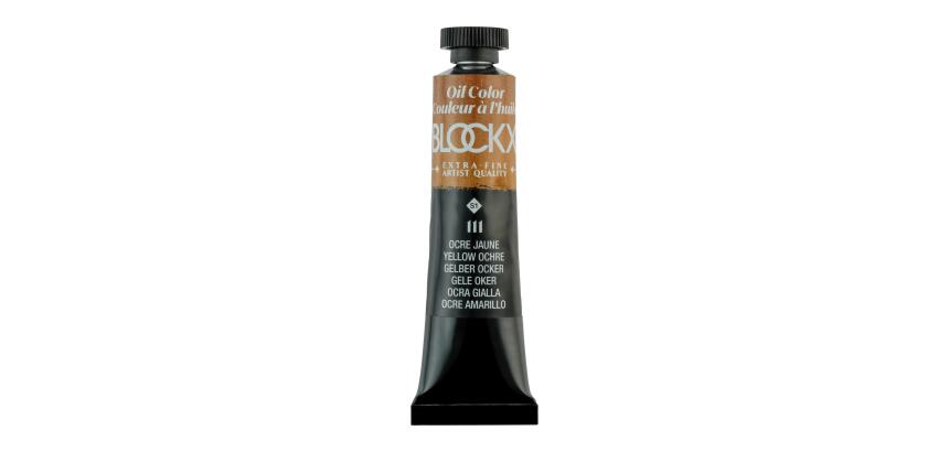 Peinture à l'huile extra-fine tube 20ml - ocre jaune