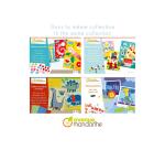 Boîte créative, Gommettes et textures - Multicolore
