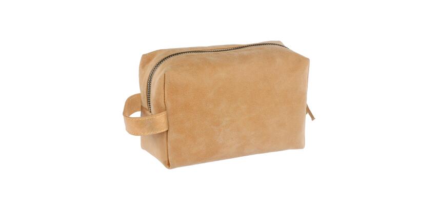 Terracotta, Trousse multi-usages en cuir 18x11x7 cm