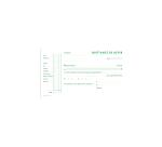 Vielfältige Mietquittungen 12,5x21cm 50 dreifache selbstdurchschreibende Blätter - Text FR