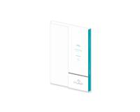 Ensemble Vélin de France 10 cartes + 10 enveloppes C6, sous sachet - Blanc