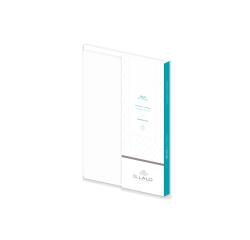 Ensemble Vélin de France 10 cartes + 10 enveloppes C6, sous sachet - Blanc
