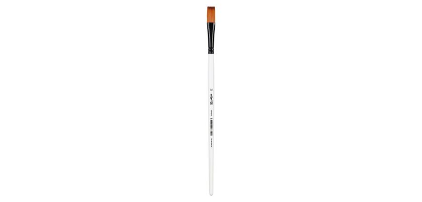 Darwi For You Long Flat Brush 10 mm T 10 - White