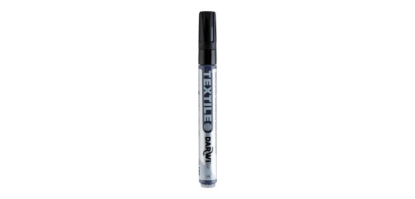 Darwi Textile Paint Marker - Fine Conical Tip 2mm - Black