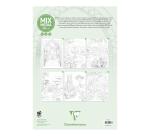 Odelia Creative Notebook 20 Sheets, A4 250g, Gardens