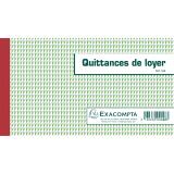 Manifold Quittances de loyer 12,5x21cm 50 feuillets tripli autocopiants