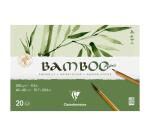 Bamboo, 2-seitig geleimter Block mit 20 Blatt Bambuspapier, 60x40 cm, 250g