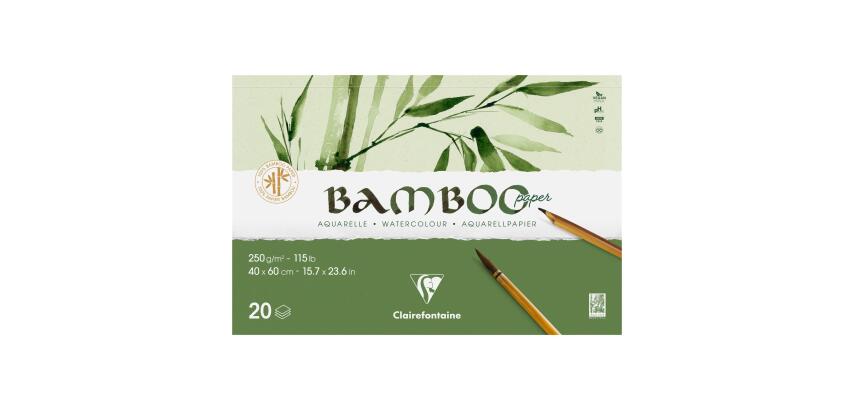 Bamboo Glued Pad 60x40cm 250g 20 Sheets