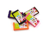 Softy lot 5 pains 500g coul.additionnel - Multicolore