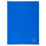 Protège-documents polypropylène souple 40 pochettes grainées opaque 40 pochettes - 80 vues - A4 bleu ciel