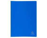 Protège-documents polypropylène souple 40 pochettes grainées opaque 40 pochettes - 80 vues - A4 bleu ciel