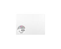 Paquet de 5 cartes simples 148x210mm 210g/m2 - Blanc irisé