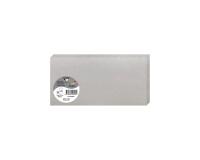 Paquet de 25 cartes pliées Pollen 106x213mm 210g/m² - Argent