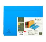 Forever Document Wallets Pack of 5 A4 290gsm - Assorted colours