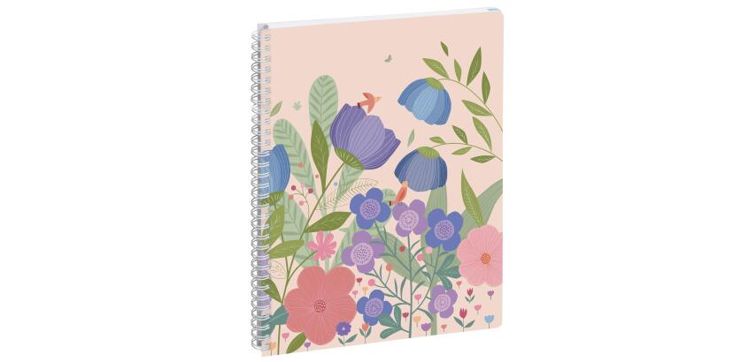 Agenda de bureau EasyTime 27S spiralé Mini Labo 21 x 27 cm Semainier Janvier à Décembre 2027 - Visuel