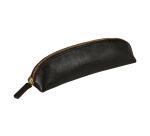 Clairefontaine Flying Spirit Leather Pencil Case Triangle - 18 x 4 x 4 cm - Black