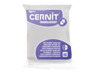 CERNIT - A Bar of Translucent Polymer Clay - Baking Modelling Clay - White Glitter Colour - 56 g Block - CE0920056010C