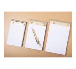 No.2 Desk Pad 16x10cm Plain - White