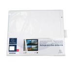 Sachet de 10 Recharges pour album à vis pages blanches - 29x37 cm - Blanc