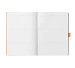 Rhodiarama Goalbook souple A5 240 pages dot papier blanc 90g - Jonquille