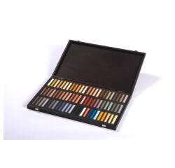 Doos met 72 pastels - Landschap
