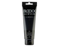 Peinture acrylique fine tube 120ml - Noir de mars