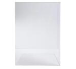 Exacompta A6 Tilted Sign Holder - Crystal