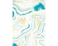 856 - Pochette 20 feuilles Décopatch - Bleu