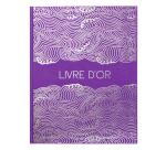Livre d'or 100 pages tranche argent Japan