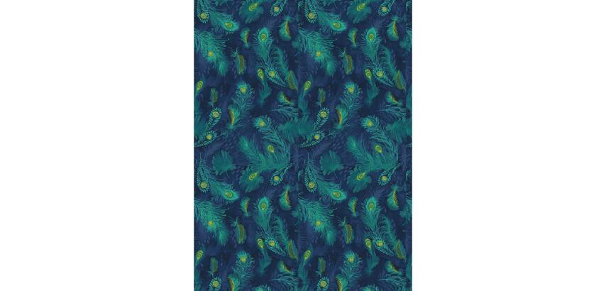 722 - Pochette 20 feuilles Décopatch - Bleu