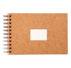 Carnet de Voyage aquarelle spiralé 20F A5 300g - Havane