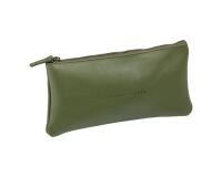 Flying Spirit trousse en cuir Plate 22x11cm - Kaki