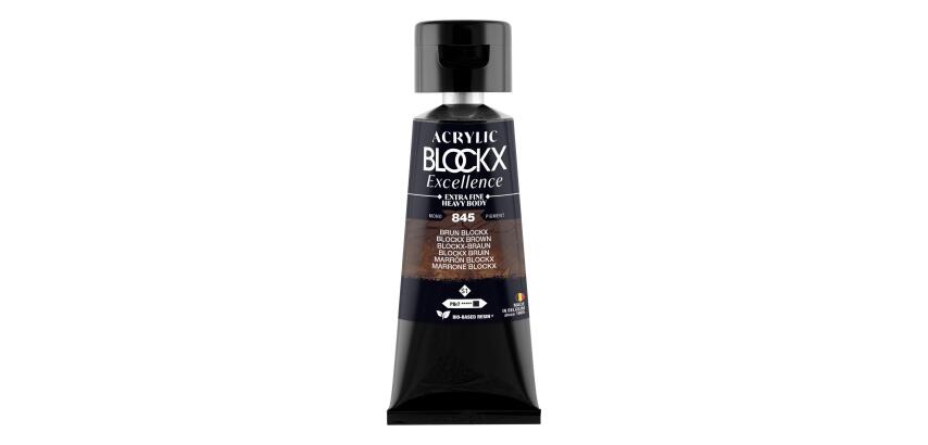 Peinture acrylique extra-fine fine tube 75ml - Brun BLOCKX