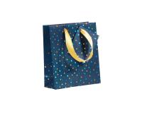 Weihnachtsgeschenktüte 'Bläuliche Nacht', klein