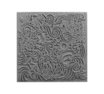 Cernit plaque de texture Under the sea - Gris