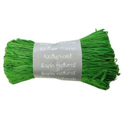 Geschenkband aus natürlichem Bast 50g - Vert Empire