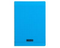 Cahier piqué 8000 POLYPRO A4 48 pages grands carreaux 90 g - Bleu