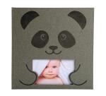 Book alb 30p. black 25x25cm ZEPHIRE grey