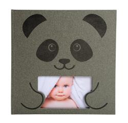 Book alb 30p. black 25x25cm ZEPHIRE grey
