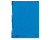 Notemaker Europa cahier reliure intégrale A4 120 pages détachables ligné - Bleu