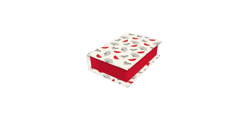 Moulin Rouge, Kleine rechteckige Schachteln 9,5x6,5x3 cm, sortiert