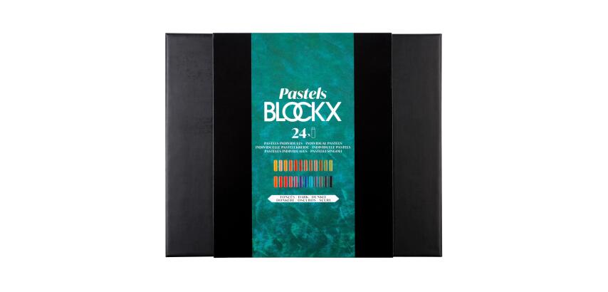 BLOCKX Soft Pastel Set - 24 Dark Tones