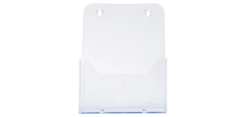 Distributeur de prospectus 1 compartiment A5 - Cristal