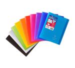 Koverbook Notebook, 170 x 220 mm, Seyès, assorted