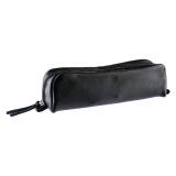CUIR TEINTE Trousse rectangulaire 4x21x6 cm - Assortiment classique