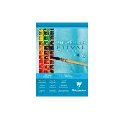Etival Aquarellpapier feinkörnig, Block A5 kopfseitig geleimt, 10 Blatt 200g