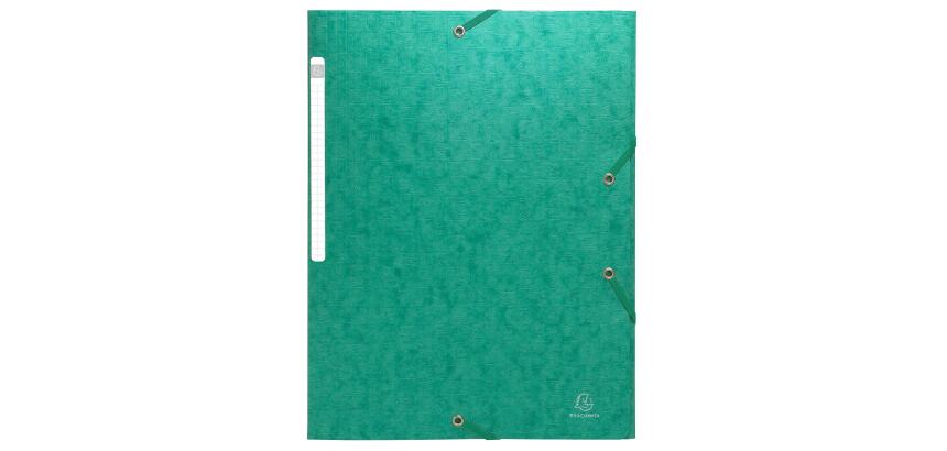 Exacompta Elasticated Folder Without Flap Scotten A4 600gsm